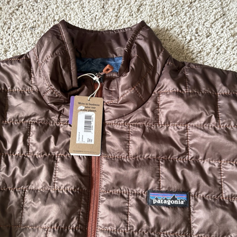 Brand New Patagonia Special Edition  Nano Puff Jacket Mens M Bronze - Picture 4 of 11